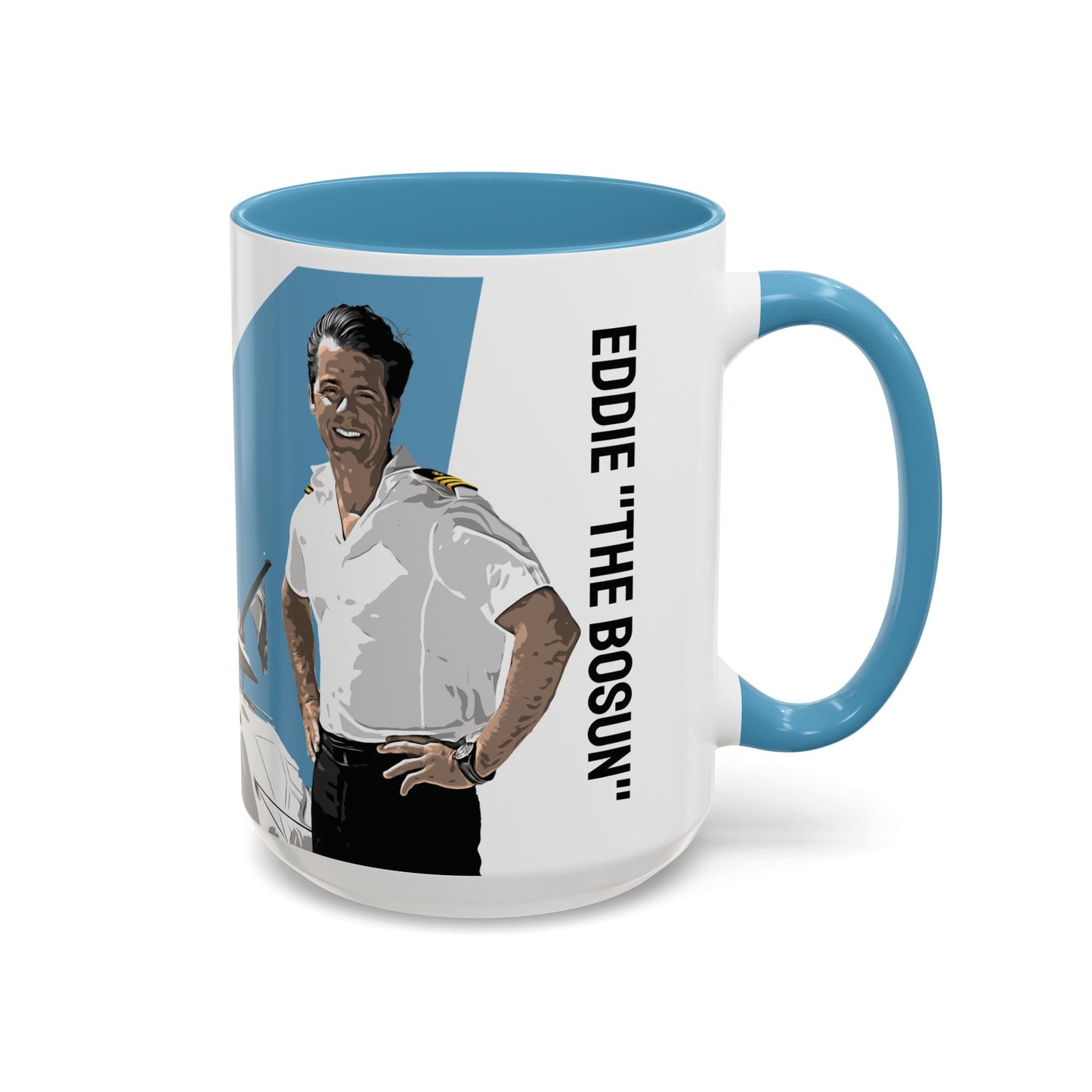 Eddie Accent Mug (Blue)15oz