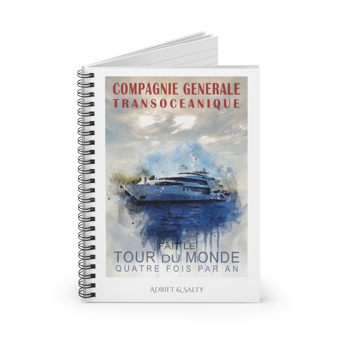 Compagnie Generale Spiral Notebook - Ruled Line