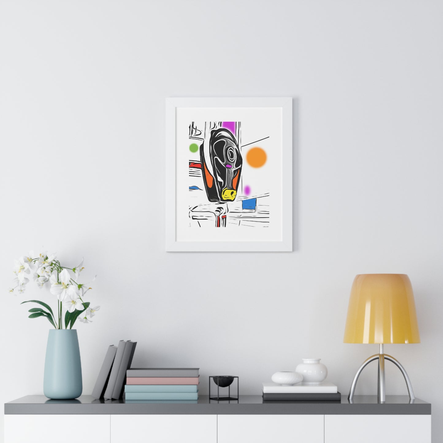 PIII Pulley Framed Poster