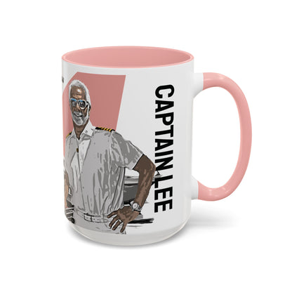 Captain Lee "Pissed-on Chicken" Mug (Pink) 15oz