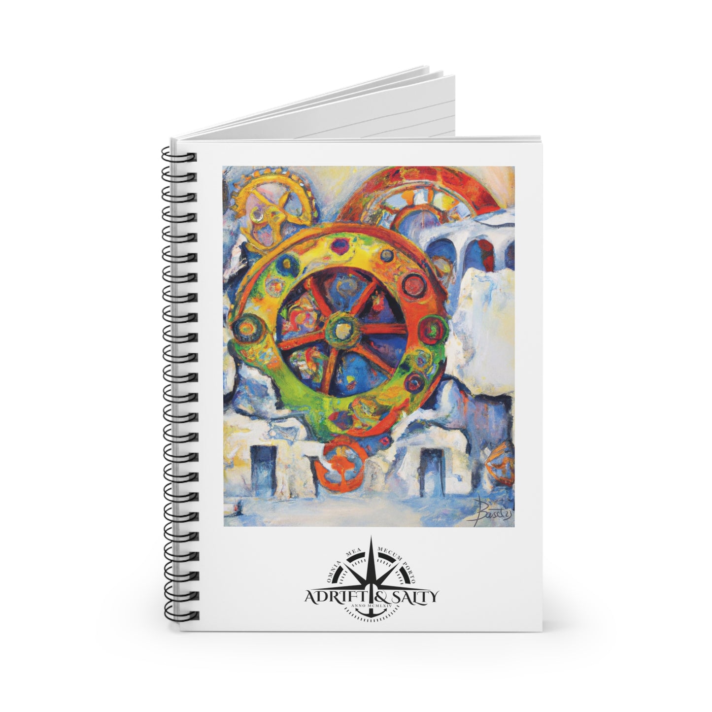 Antikythera A Spiral Notebook - Ruled Line