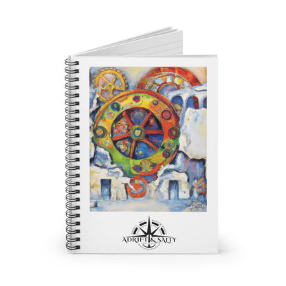 Antikythera A Spiral Notebook - Ruled Line