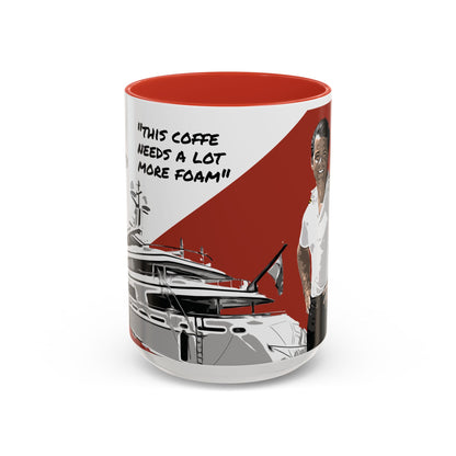 Eddie Accent Mug (Red)15oz