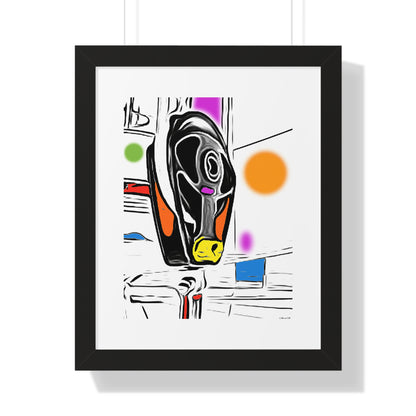 PIII Pulley Framed Poster