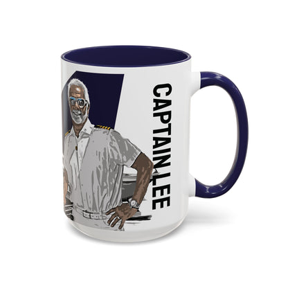 Captain Lee "Suck it up" Mug (Navy) 15oz