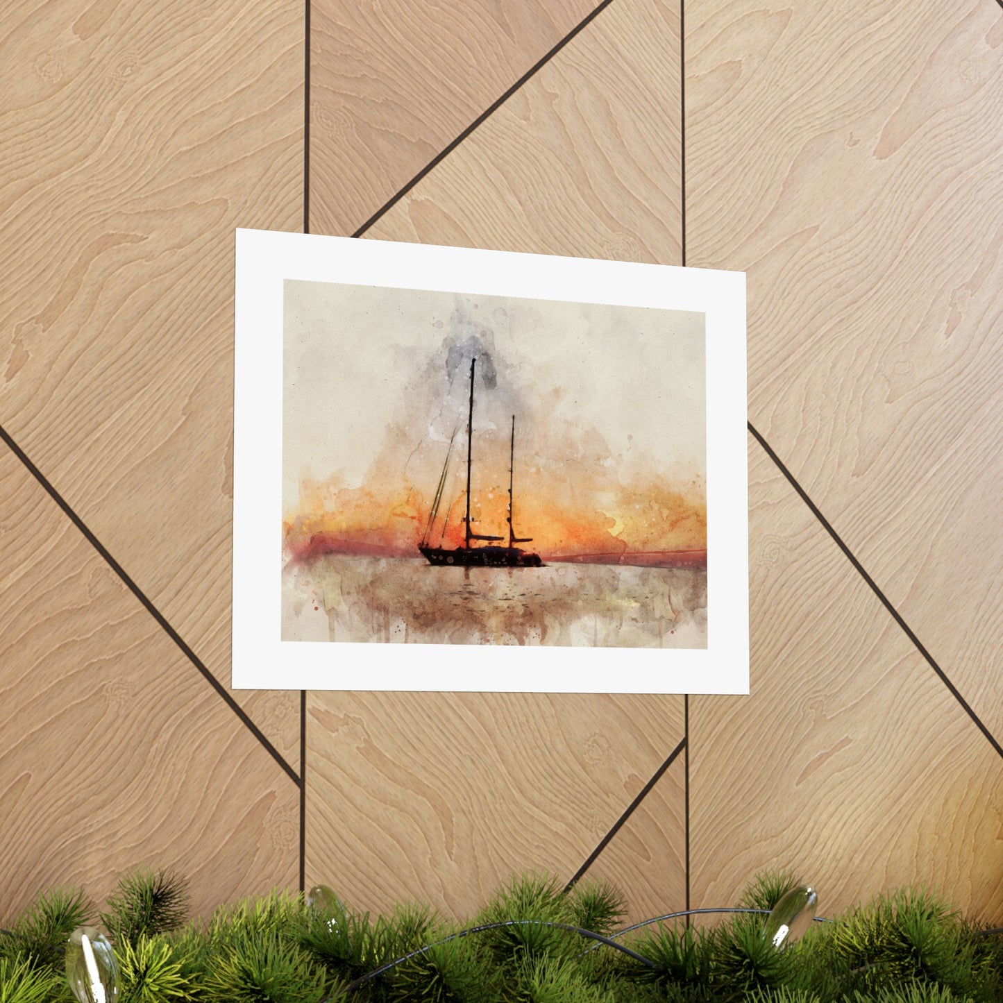 PIII Sunset Matte Poster