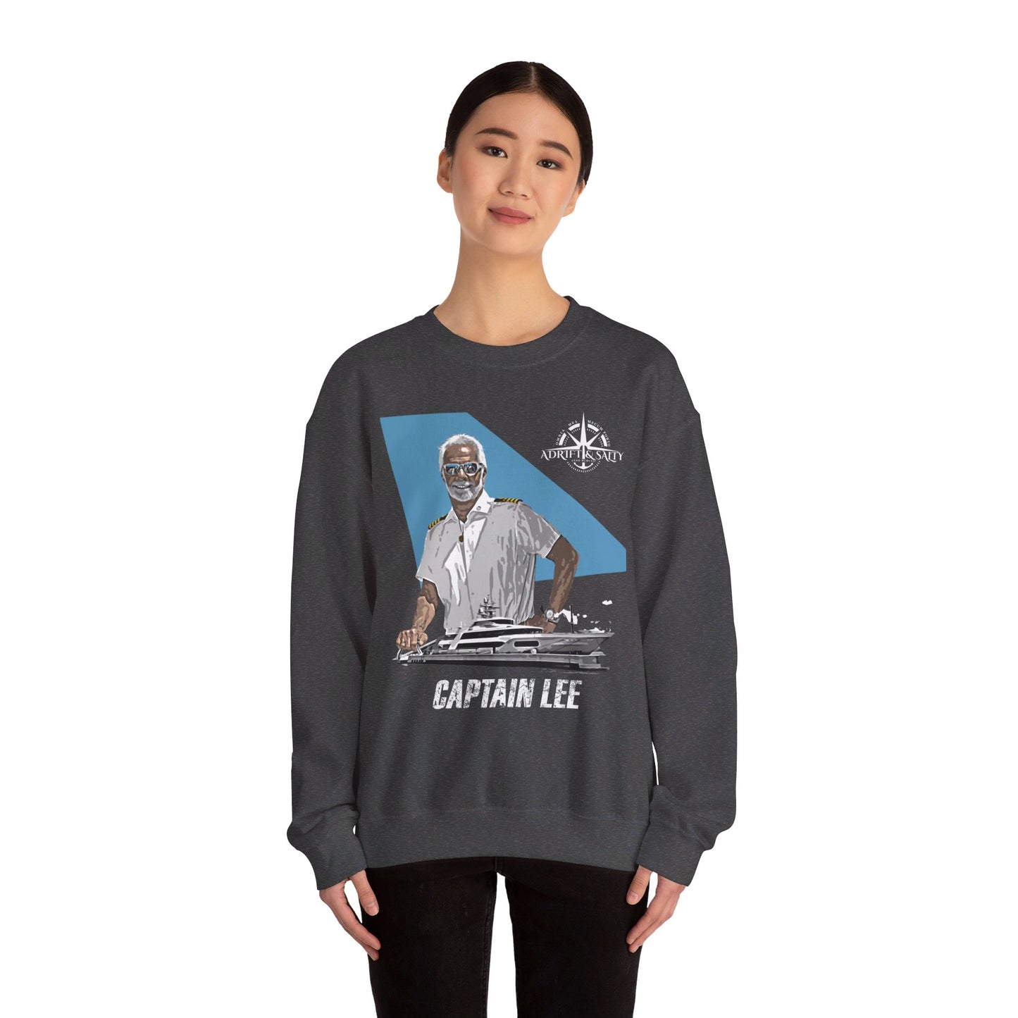 Captain Lee Unisex Heavy Blend Crewneck Sweatshirt