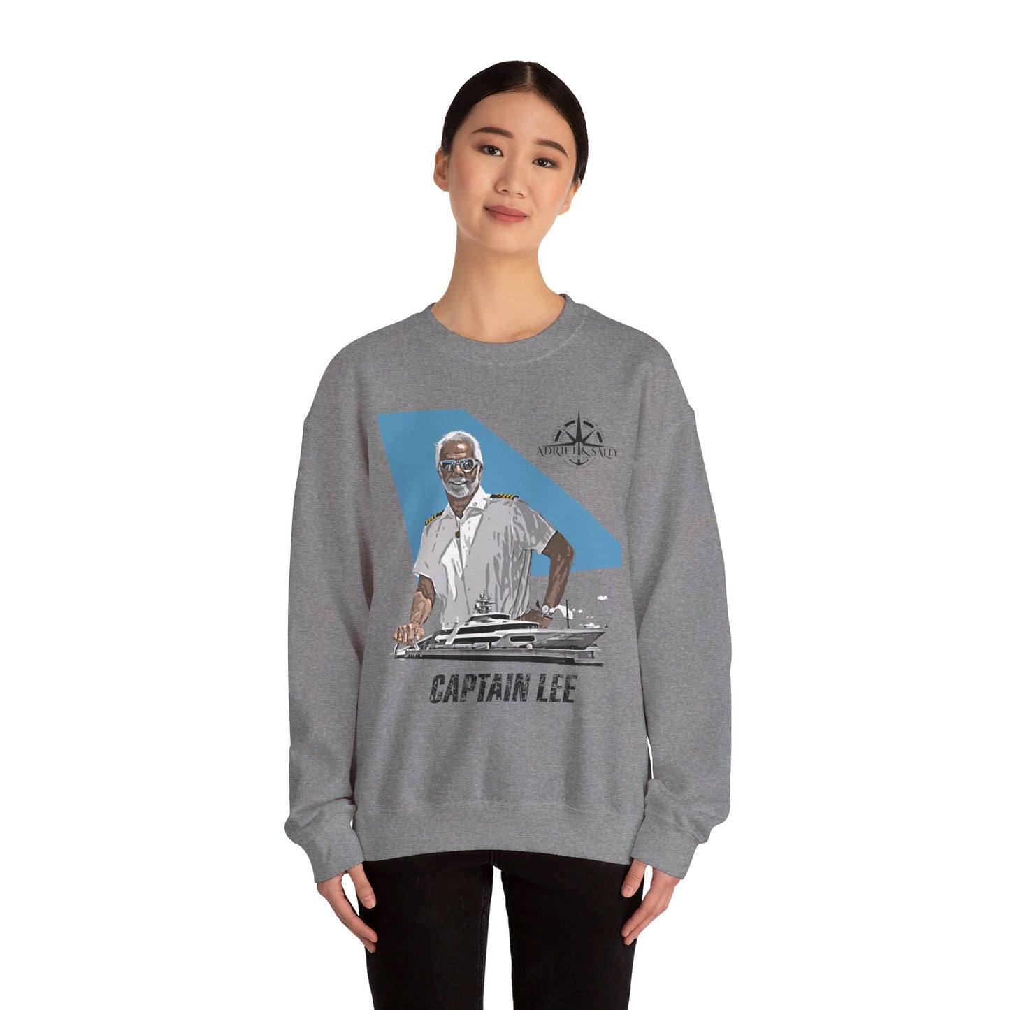 Captain Lee Unisex Heavy Blend Crewneck Sweatshirt