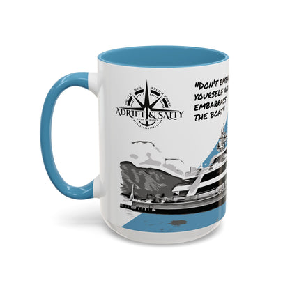 Captain Lee "Embarrass" Mug (Blue) 15oz