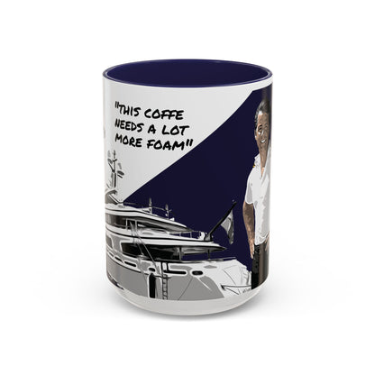 Eddie Accent Mug (Navy)15oz