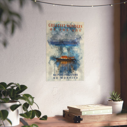 Greatest Wonders Matte Poster