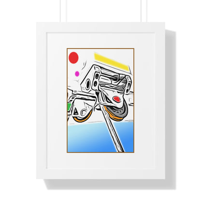 Pulley Framed Poster