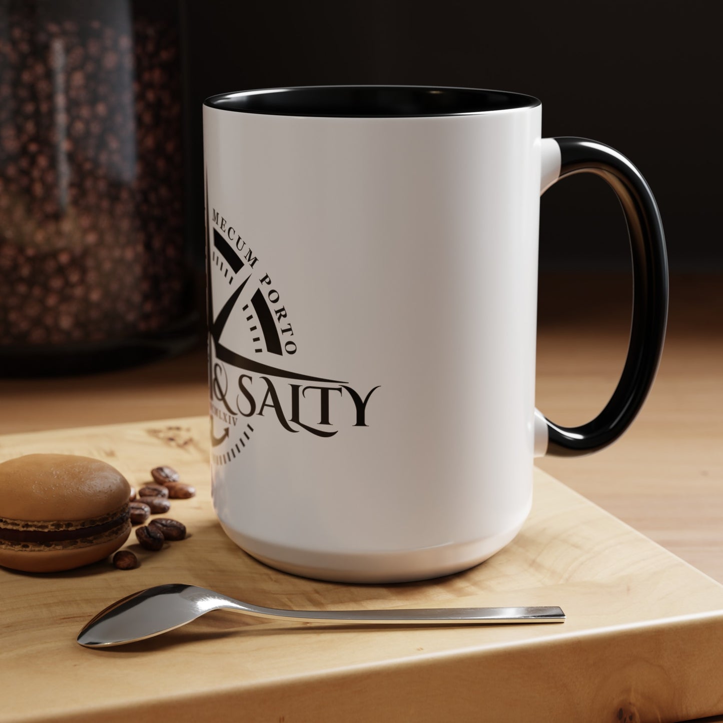 A&S Logo Accent Mug (11, 15oz)