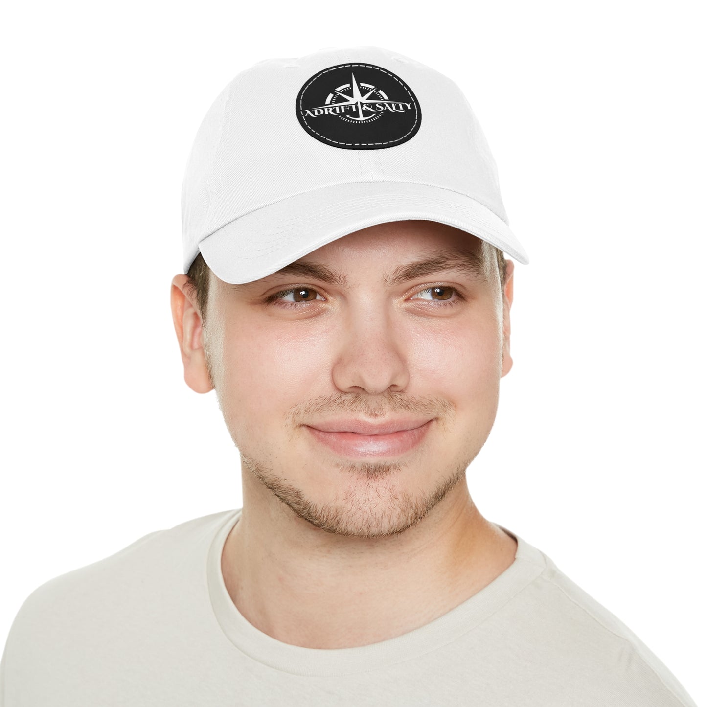 Round Patch Hat with White A&S logo