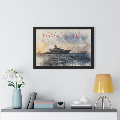 Compagnie Generale Framed Poster