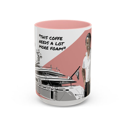 Eddie Accent Mug (Pink)15oz