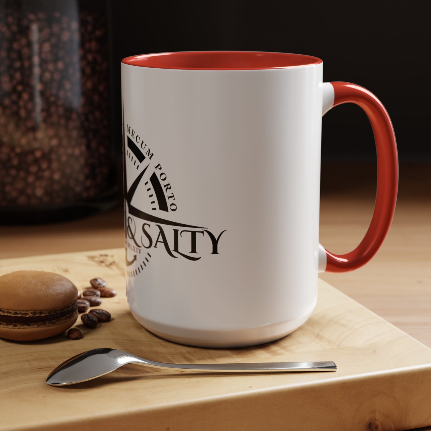 A&S Logo Accent Mug (11, 15oz)