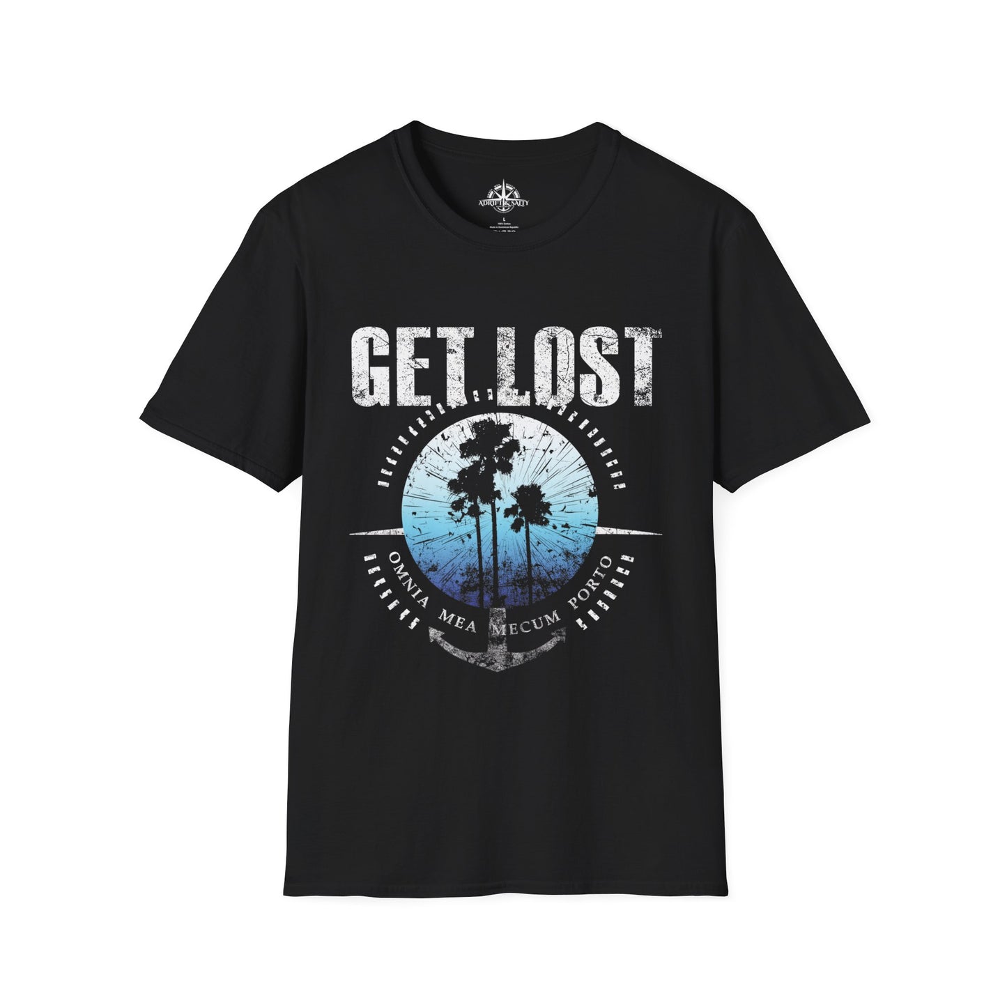 GET LOST Blue Sky Unisex Softstyle T-Shirt