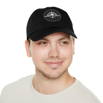 Round Patch Hat with White A&S logo