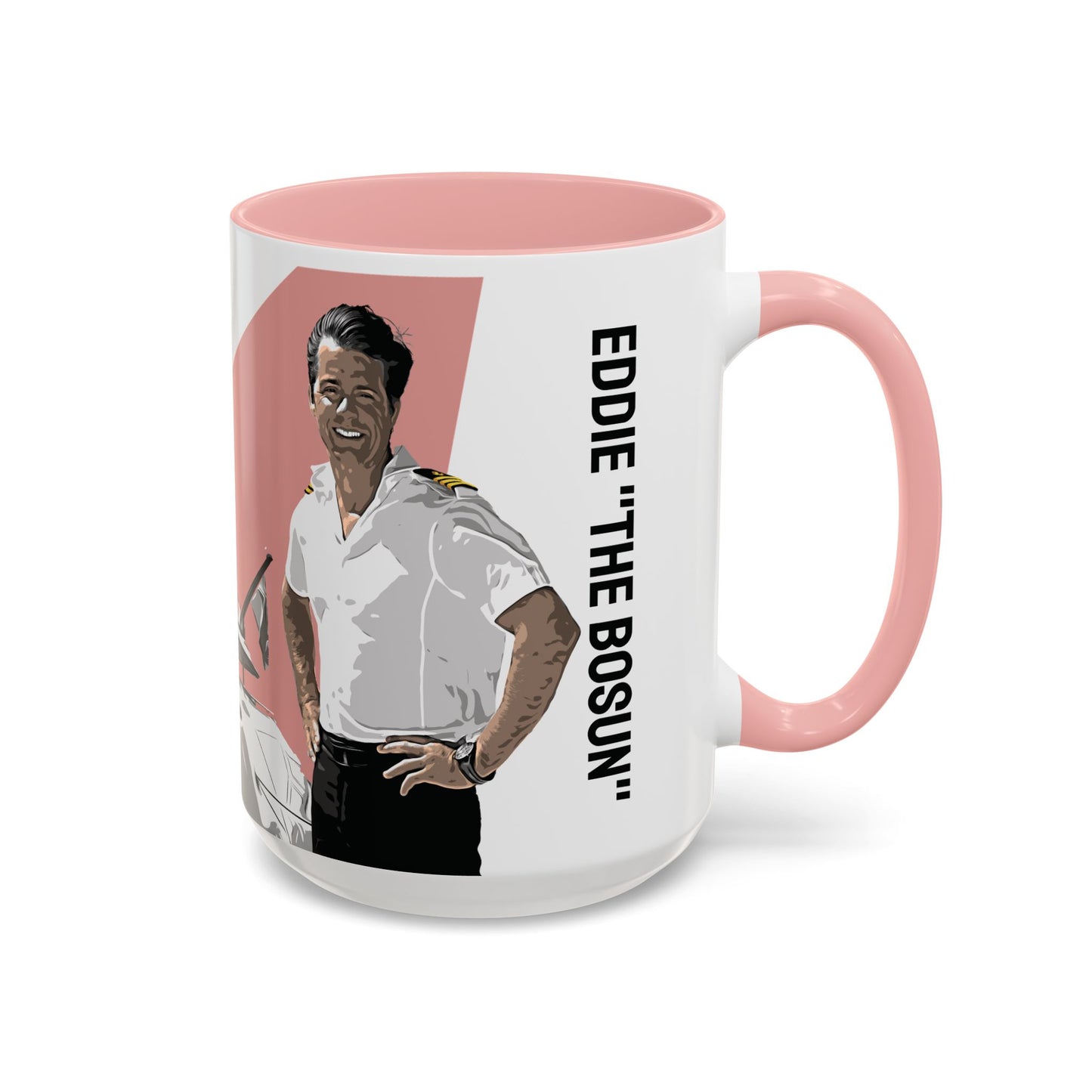 Eddie Accent Mug (Pink)15oz