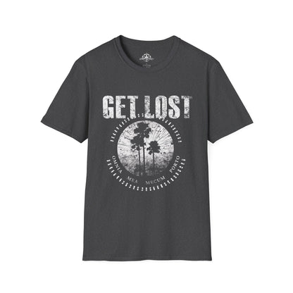 GET LOST BW Unisex Softstyle T-Shirt