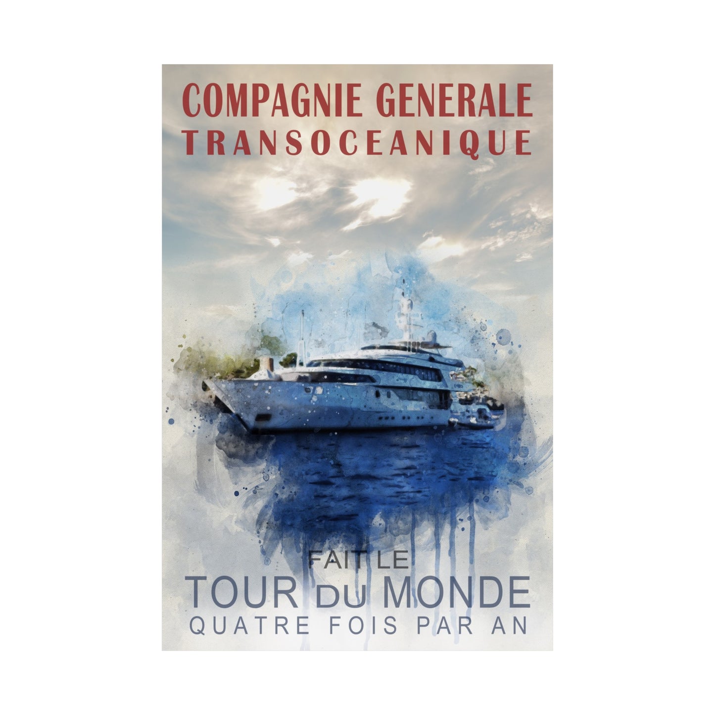 Compagnie Generale Matte Poster