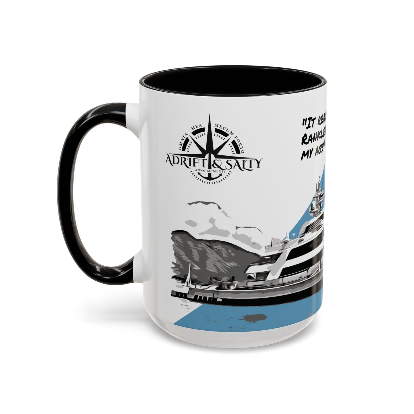 Captain Lee "Rankles" Mug (Black) 15oz