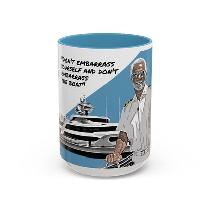 Captain Lee "Embarrass" Mug (Blue) 15oz