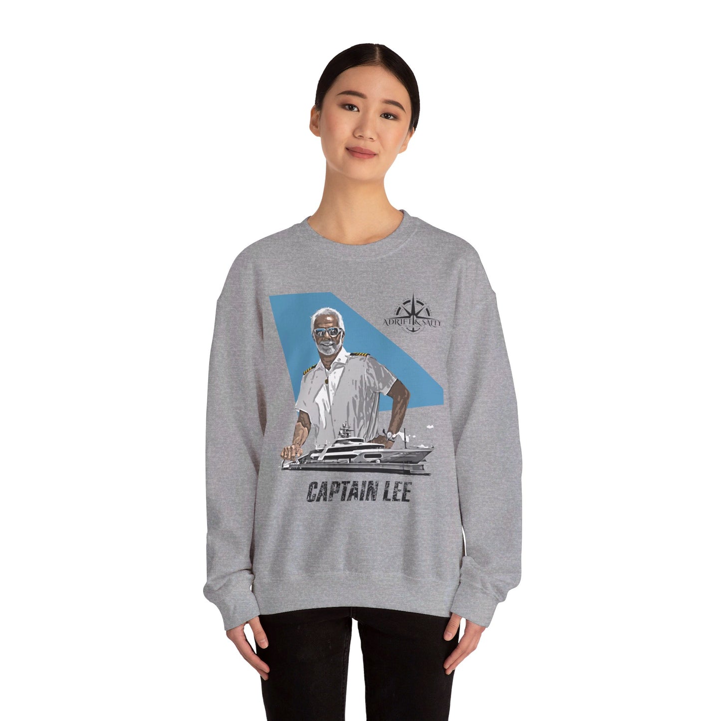 Captain Lee Unisex Heavy Blend Crewneck Sweatshirt