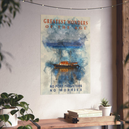 Greatest Wonders Matte Poster