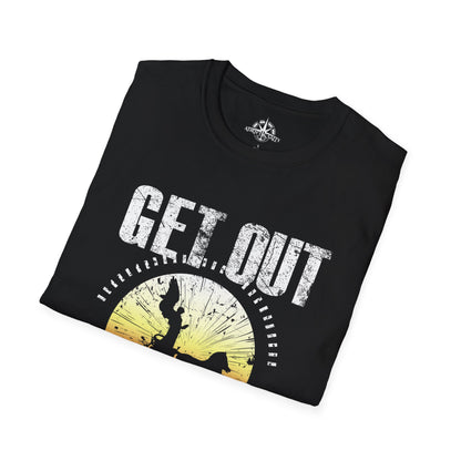 GET OUT Sunset Unisex Softstyle T-Shirt