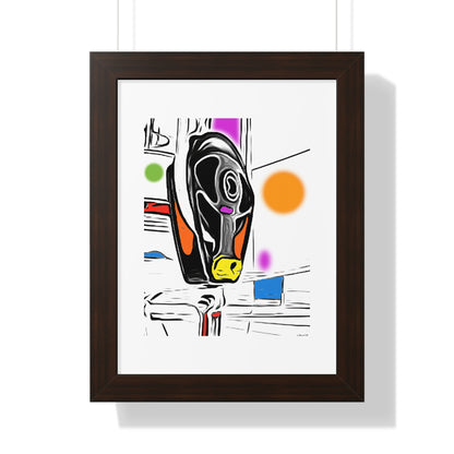 PIII Pulley Framed Poster