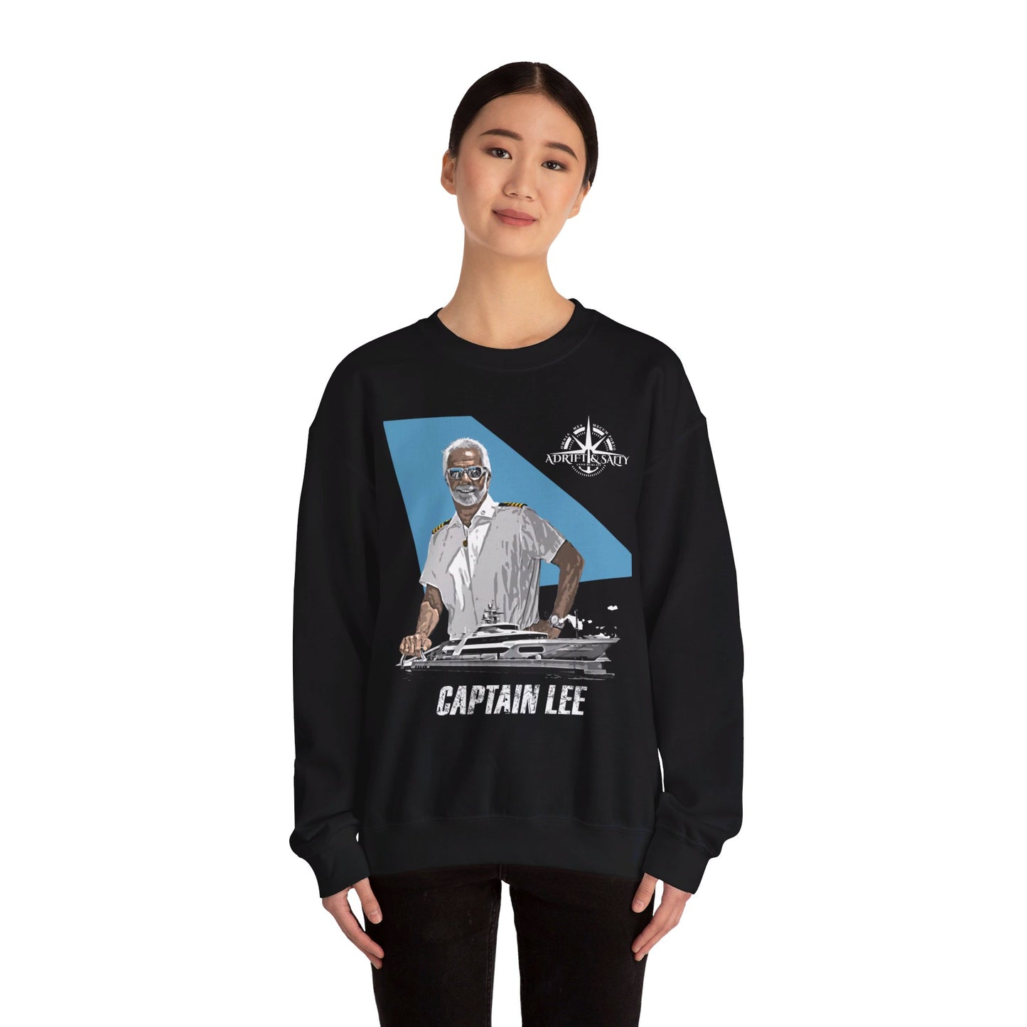 Captain Lee Unisex Heavy Blend Crewneck Sweatshirt