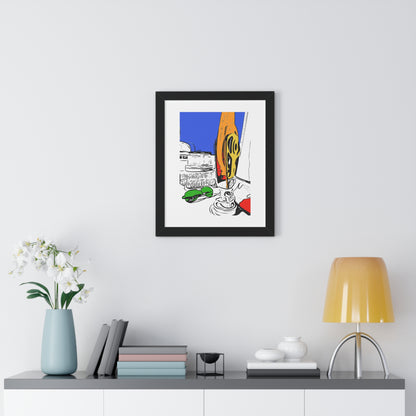 Pulley Framed Poster