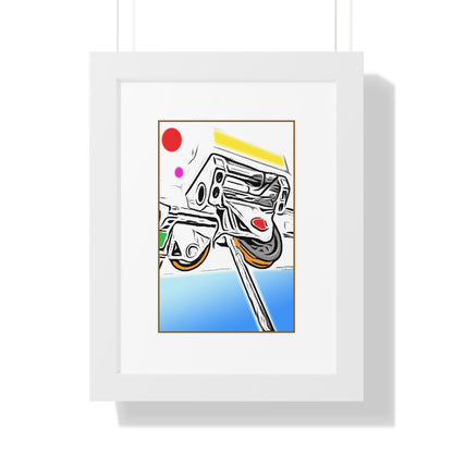 Pulley Framed Poster