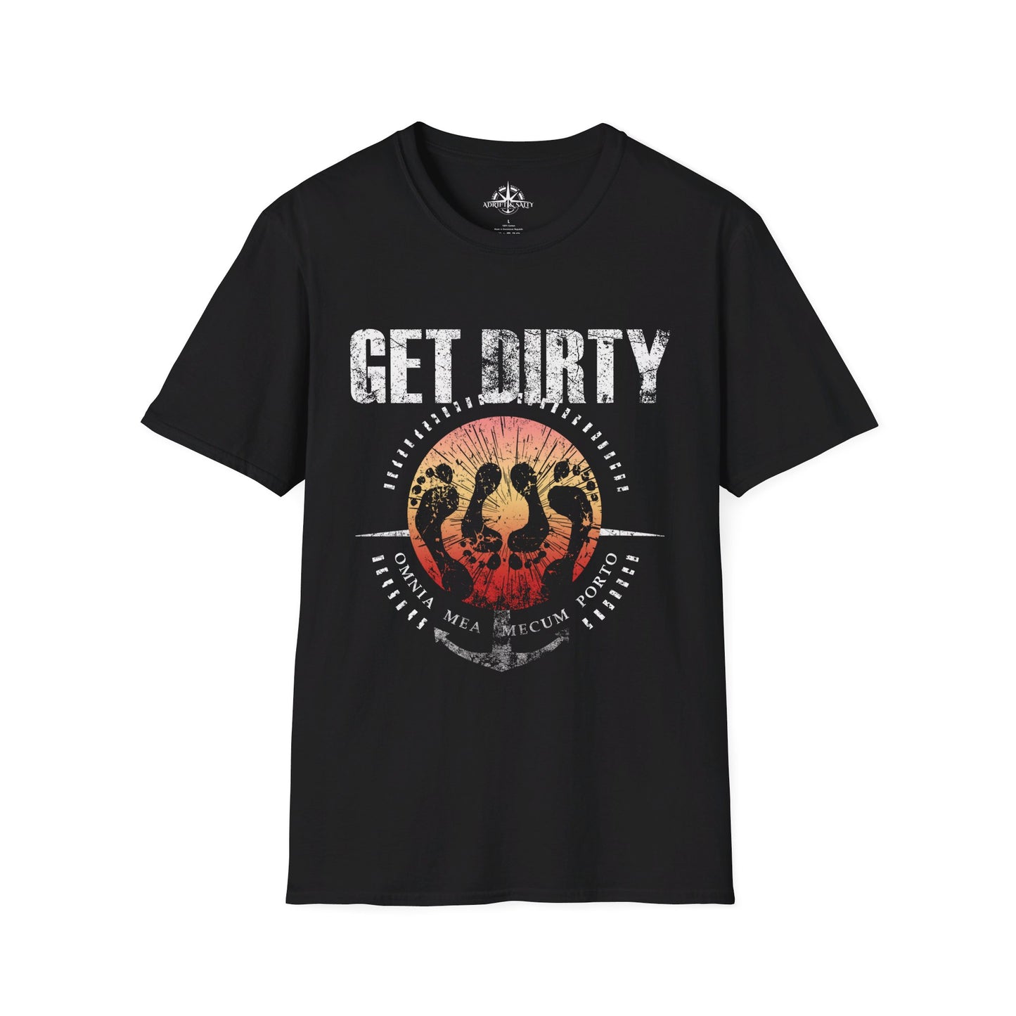 GET DIRTY Unisex Softstyle T-Shirt